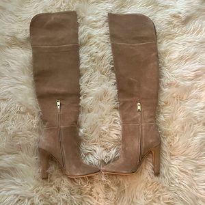 New suede leather boots